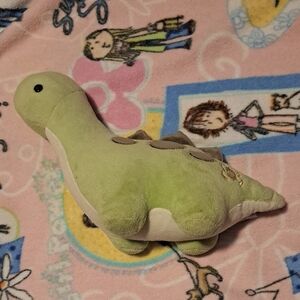 Green Plush Dinosaur Toy